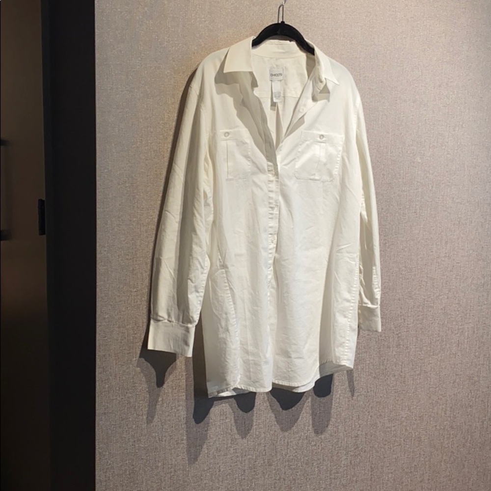 Chico’s NWOT white button down